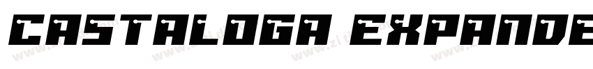 Castaloga Expanded字体转换